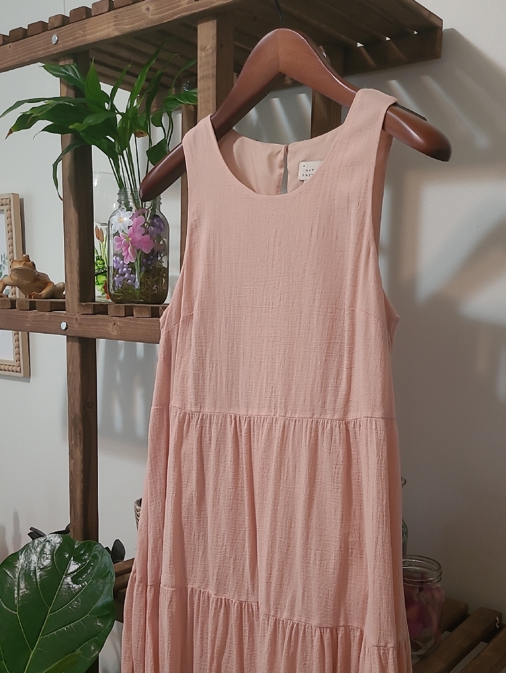 Dusty Pink Maxi Dress - Picture 2 of 6